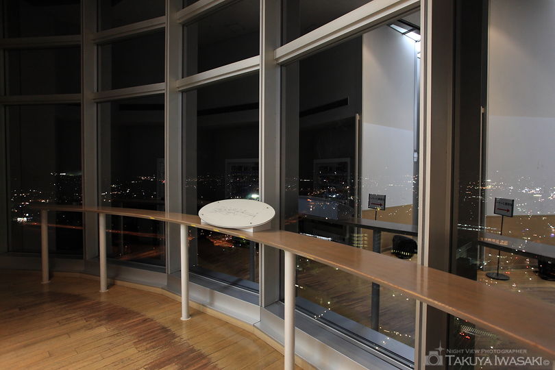 高崎市役所 展望ロビーの夜景スポット写真（3）