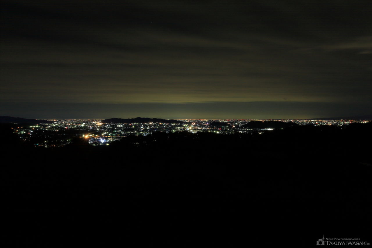 見晴らし台の夜景スポット写真（1）