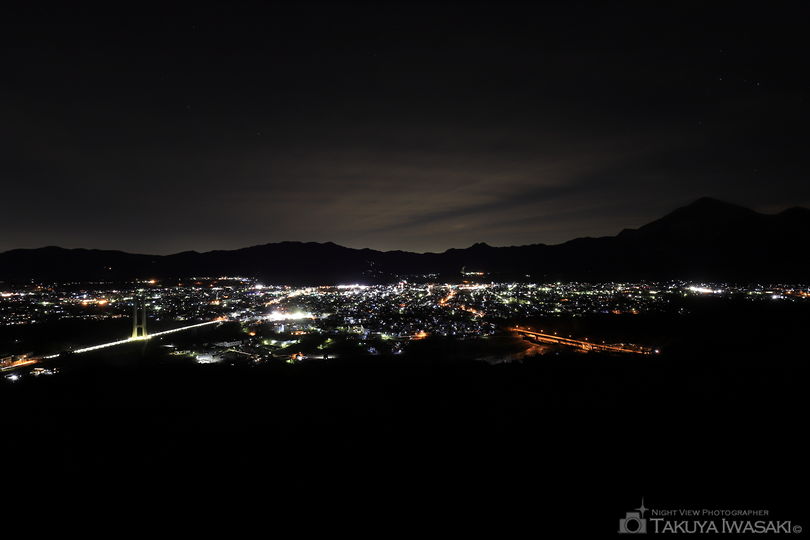 秩父ミューズパーク展望台の夜景スポット写真（1）