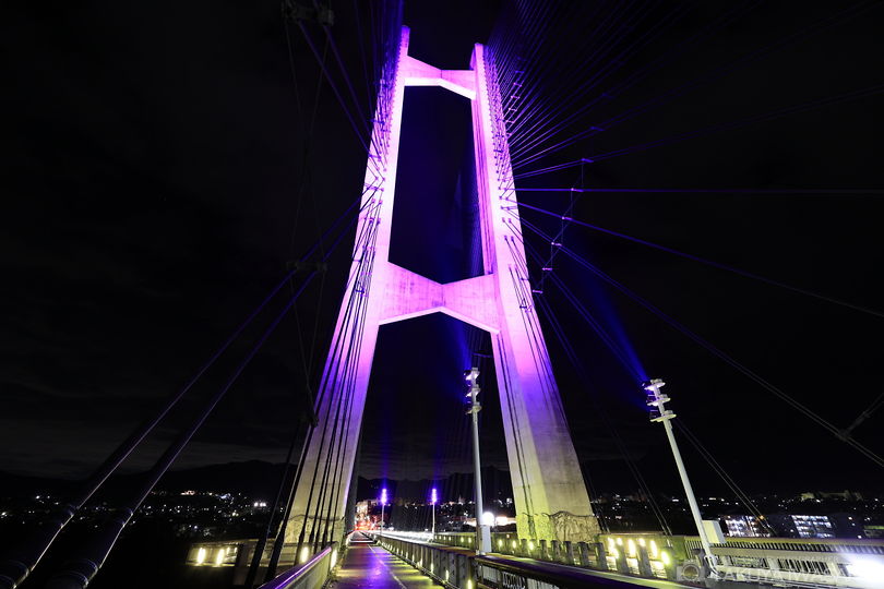 秩父公園橋の夜景スポット写真（5）