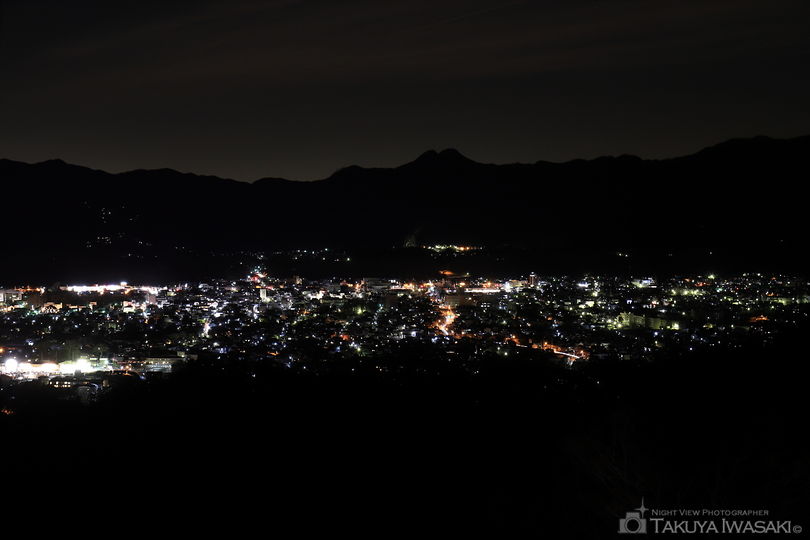 秩父ミューズパーク 旅立ちの丘の夜景スポット写真（3）