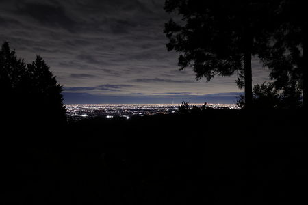 黒山展望台の夜景スポット写真（1）class=