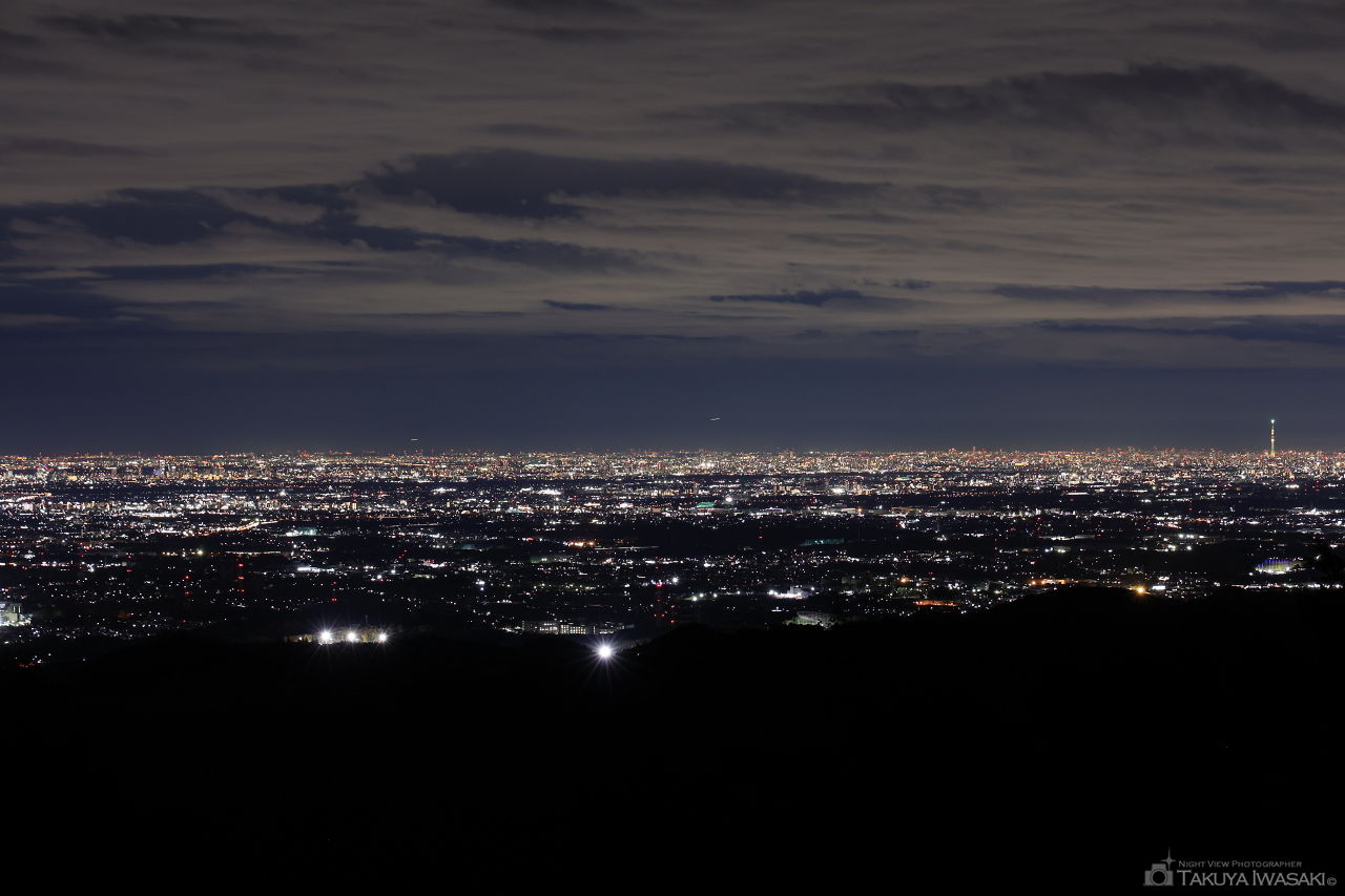 黒山展望台の夜景スポット写真（3）