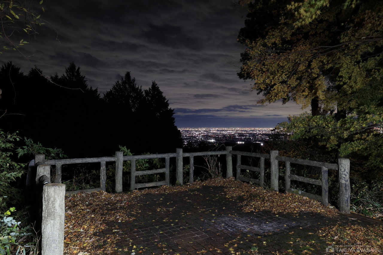 黒山展望台の夜景スポット写真（4）