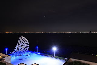 海ほたるPA（上下）の夜景スポット写真（5）class=