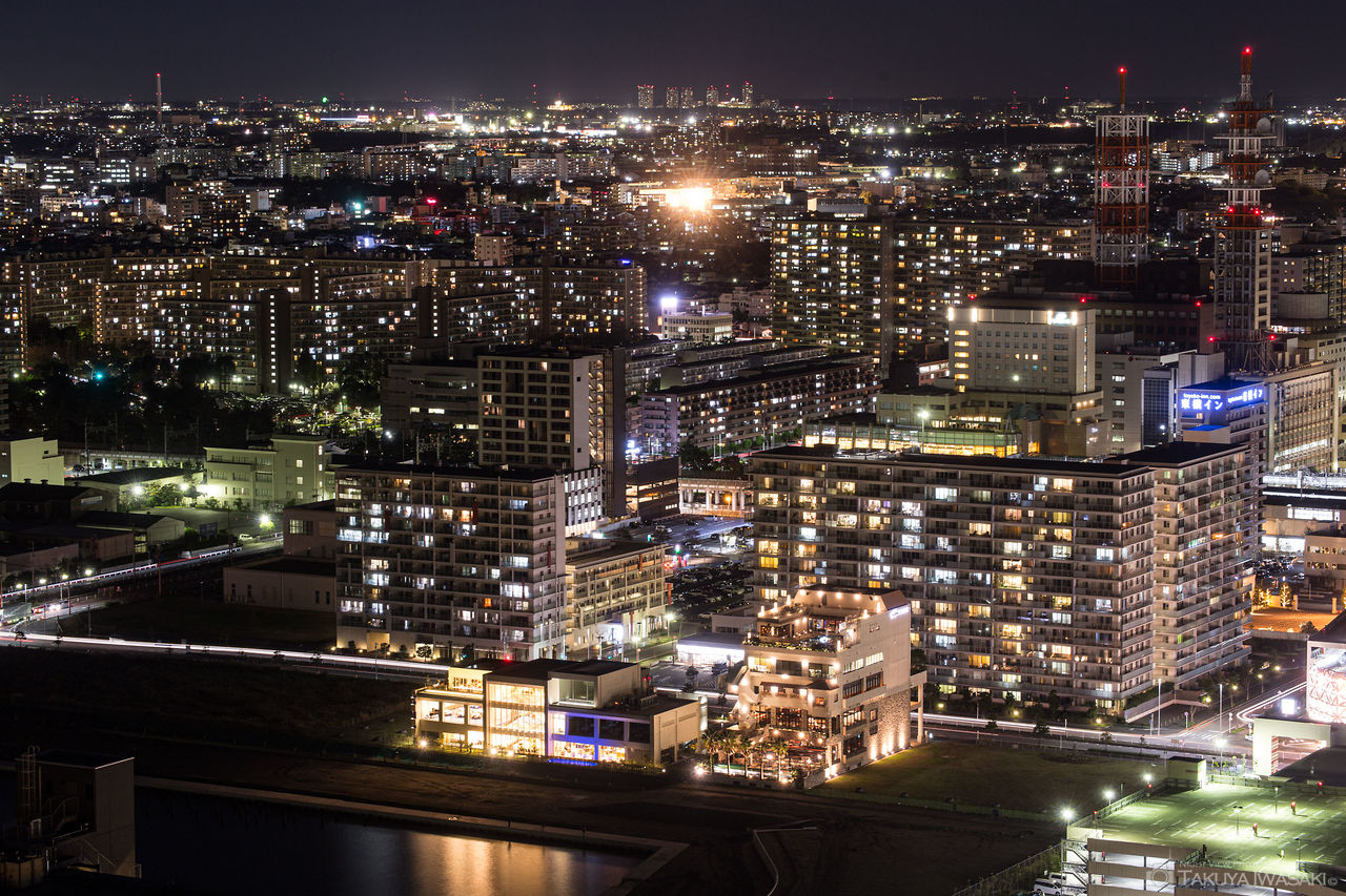 千葉ポートタワーの夜景スポット写真（3）
