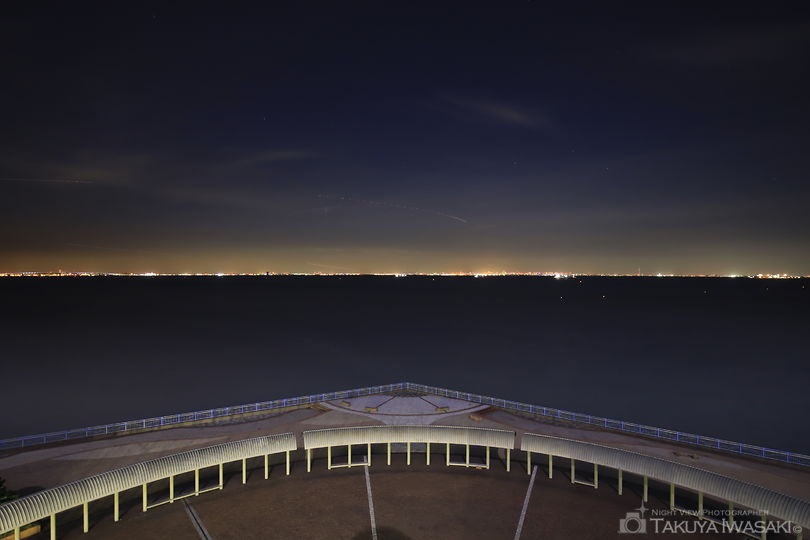 袖ヶ浦海浜公園の夜景スポット写真（3）