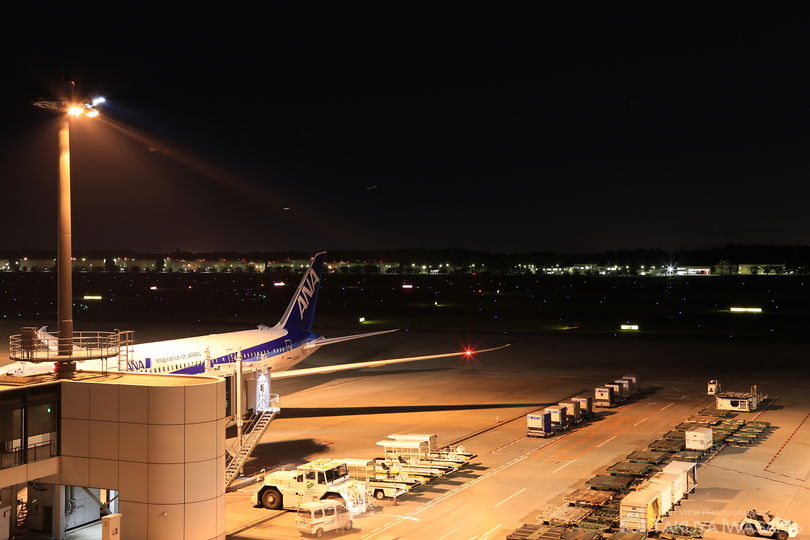 成田国際空港 展望デッキの夜景スポット写真（3）