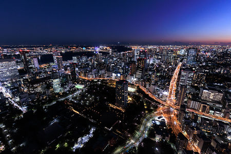 東京タワー トップデッキの夜景スポット写真（3）class=