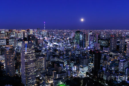 東京タワー トップデッキの夜景スポット写真（6）class=