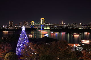 デックス東京ビーチの夜景スポット写真（2）class=