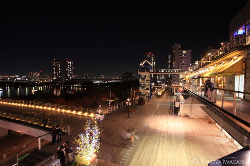 デックス東京ビーチの夜景スポット写真（3）