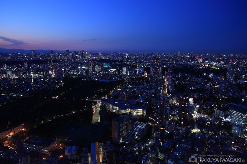 六本木ヒルズ 東京シティビューの夜景スポット写真（1）