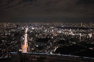 東京シティビュー スカイデッキの夜景スポット写真（2）class=