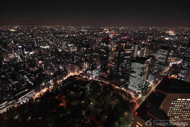 都庁北展望室の夜景スポット写真（3）