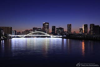 勝鬨橋の夜景スポット写真（1）class=