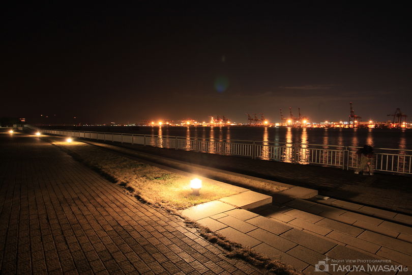 潮風公園の夜景スポット写真（3）
