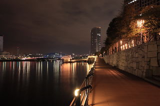 天王洲アイル 第一水辺広場の夜景スポット写真（4）class=