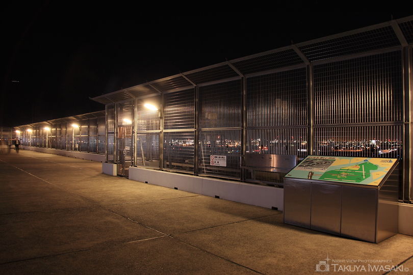 羽田空港 第1旅客ターミナル 展望デッキの夜景スポット写真（5）