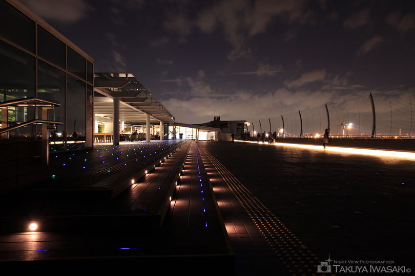 羽田空港 第2旅客ターミナル 展望デッキの夜景スポット写真（4）