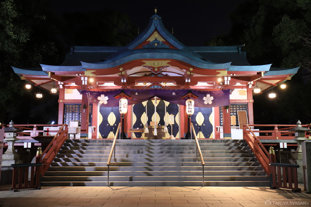 多摩川浅間神社の夜景スポット写真（5）