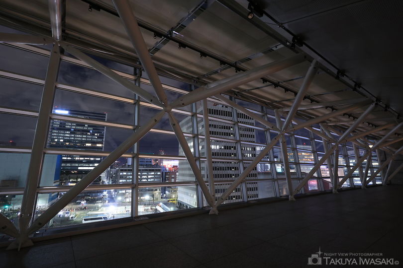 東京国際フォーラムの夜景スポット写真（3）