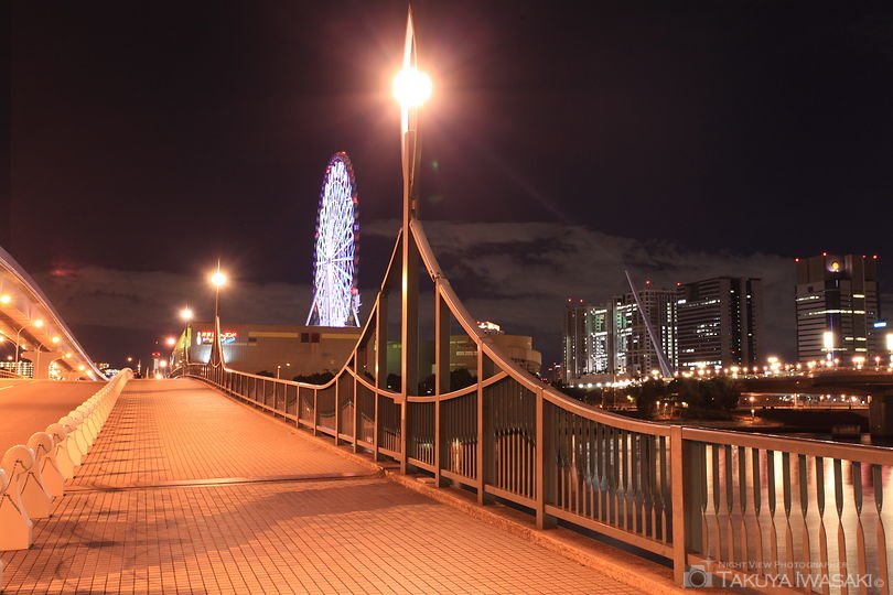 あけみ橋の夜景スポット写真（3）