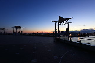 東京ビッグサイト屋上広場の夜景スポット写真（4）class=