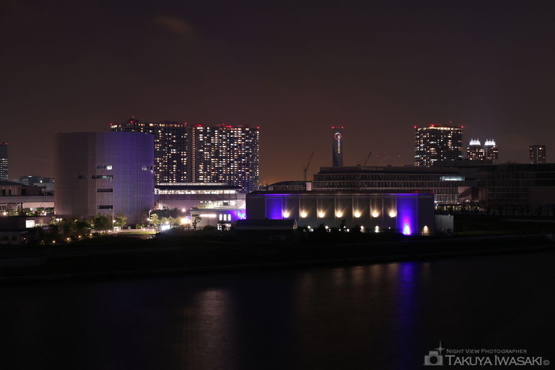 晴海大橋 西側の夜景スポット写真（3）