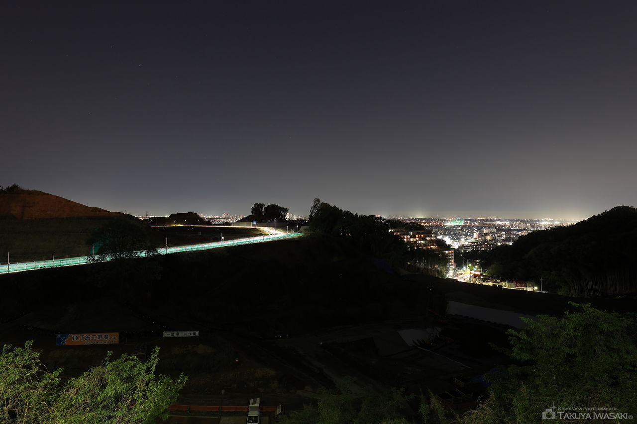ランド坂の夜景スポット写真（1）