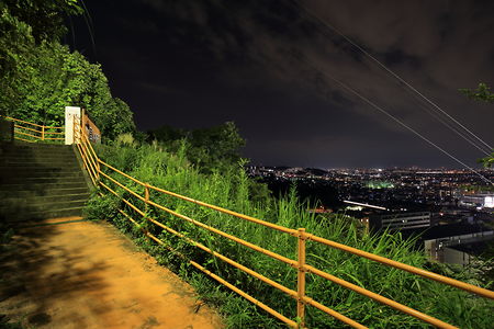 巨人への道の夜景スポット写真（4）class=