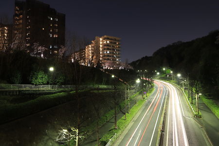 城山橋の夜景スポット写真（3）class=