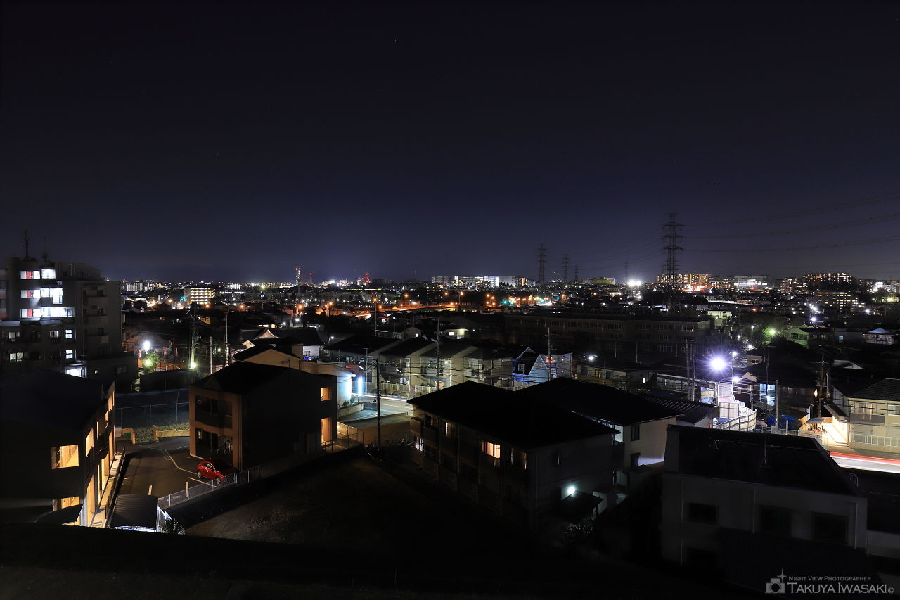 平山3丁目の夜景スポット写真（1）