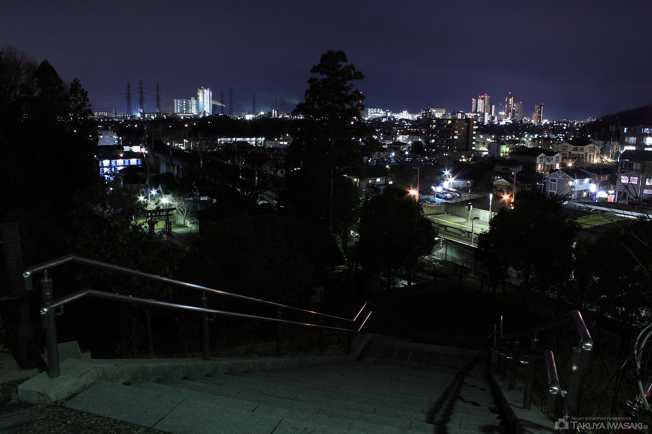 小山多摩境公園の夜景スポット写真（2）