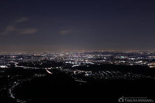 八王子城跡の夜景スポット写真（4）class=