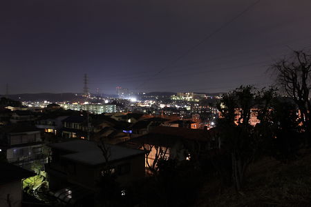 和田・大塚方向の夜景（北西）