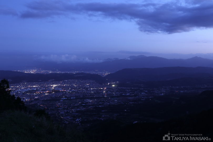 ヤビツ峠 菩提峠の夜景スポット写真（3）