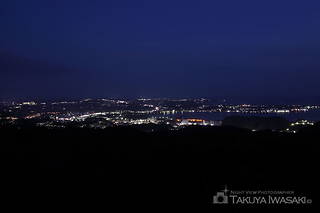 大楠山の夜景スポット写真（4）class=