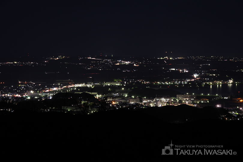 大楠山の夜景スポット写真（5）