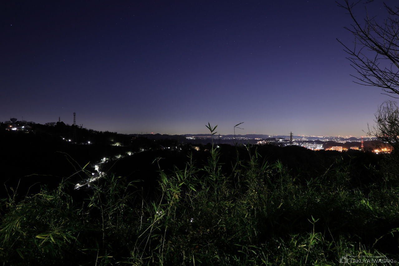 塚山公園 港が見える丘の夜景スポット写真（5）