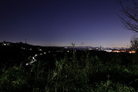 塚山公園 港が見える丘の夜景スポット写真（5）class=