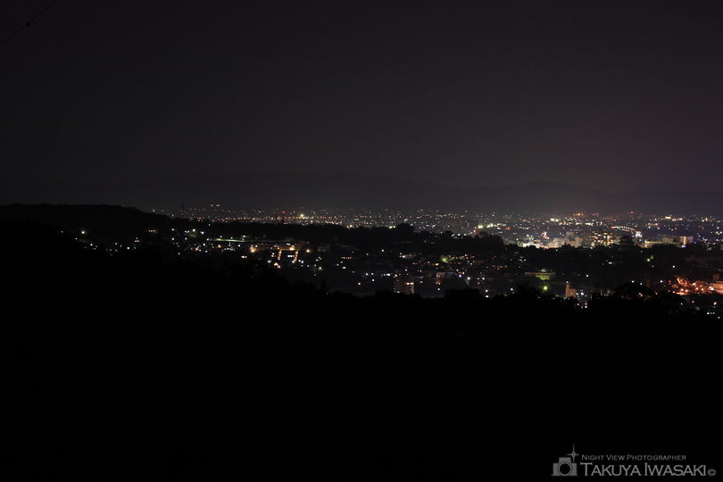 石垣山一夜城付近の夜景スポット写真（3）
