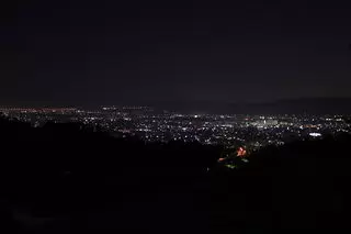 おだわら諏訪の原公園の夜景