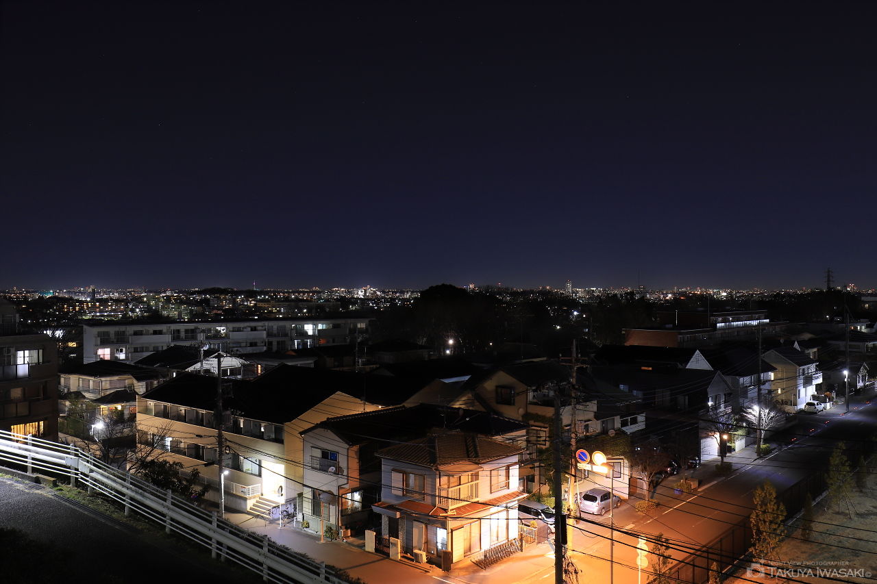 Z坂の夜景スポット写真（1）