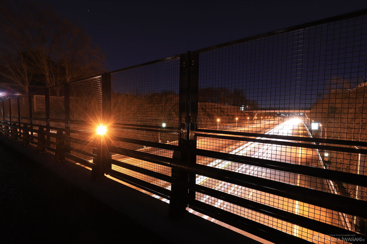 喜津根橋の夜景スポット写真（2）