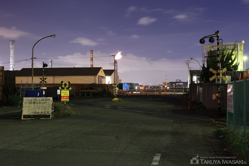 千鳥町 貨物ヤード前の夜景スポット写真（6）