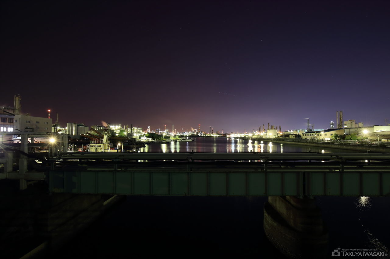 千鳥橋の夜景スポット写真（1）