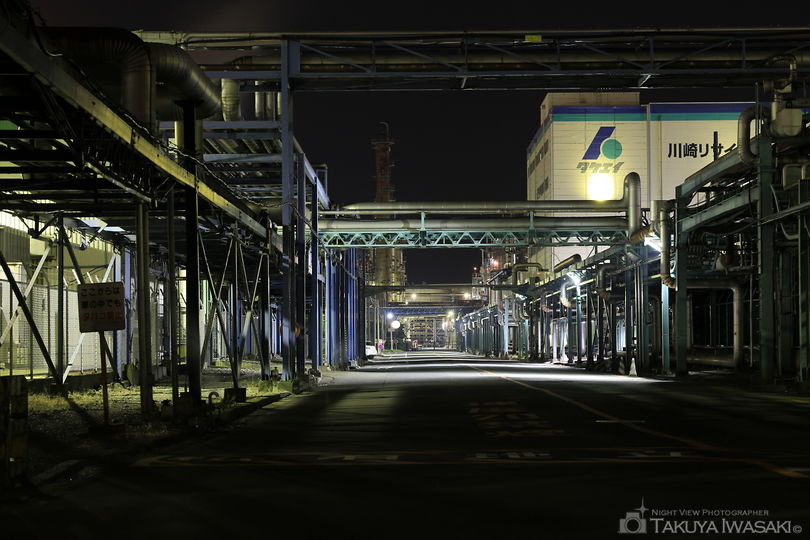 浮島町 貨物ヤード前の夜景スポット写真（2）