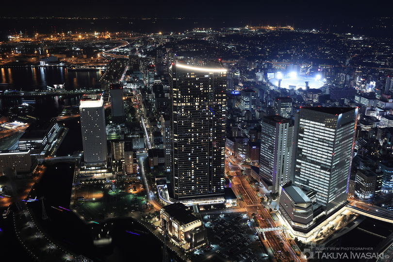 横浜ランドマークタワー スカイガーデンの夜景スポット写真（3）