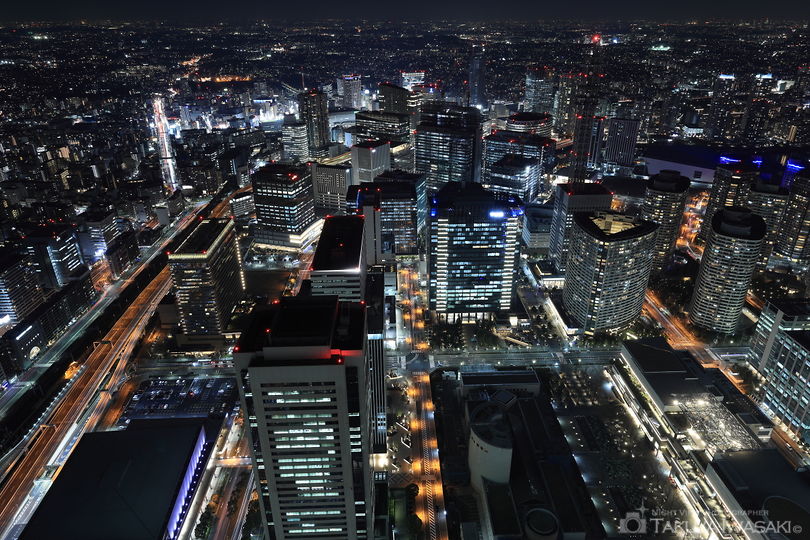 横浜ランドマークタワー スカイガーデンの夜景スポット写真（4）